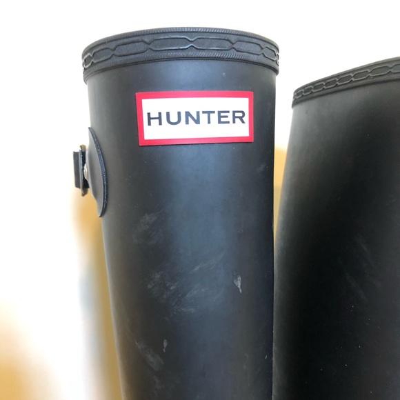 Black (Matte) Hunter Boots - Picture 2 of 7